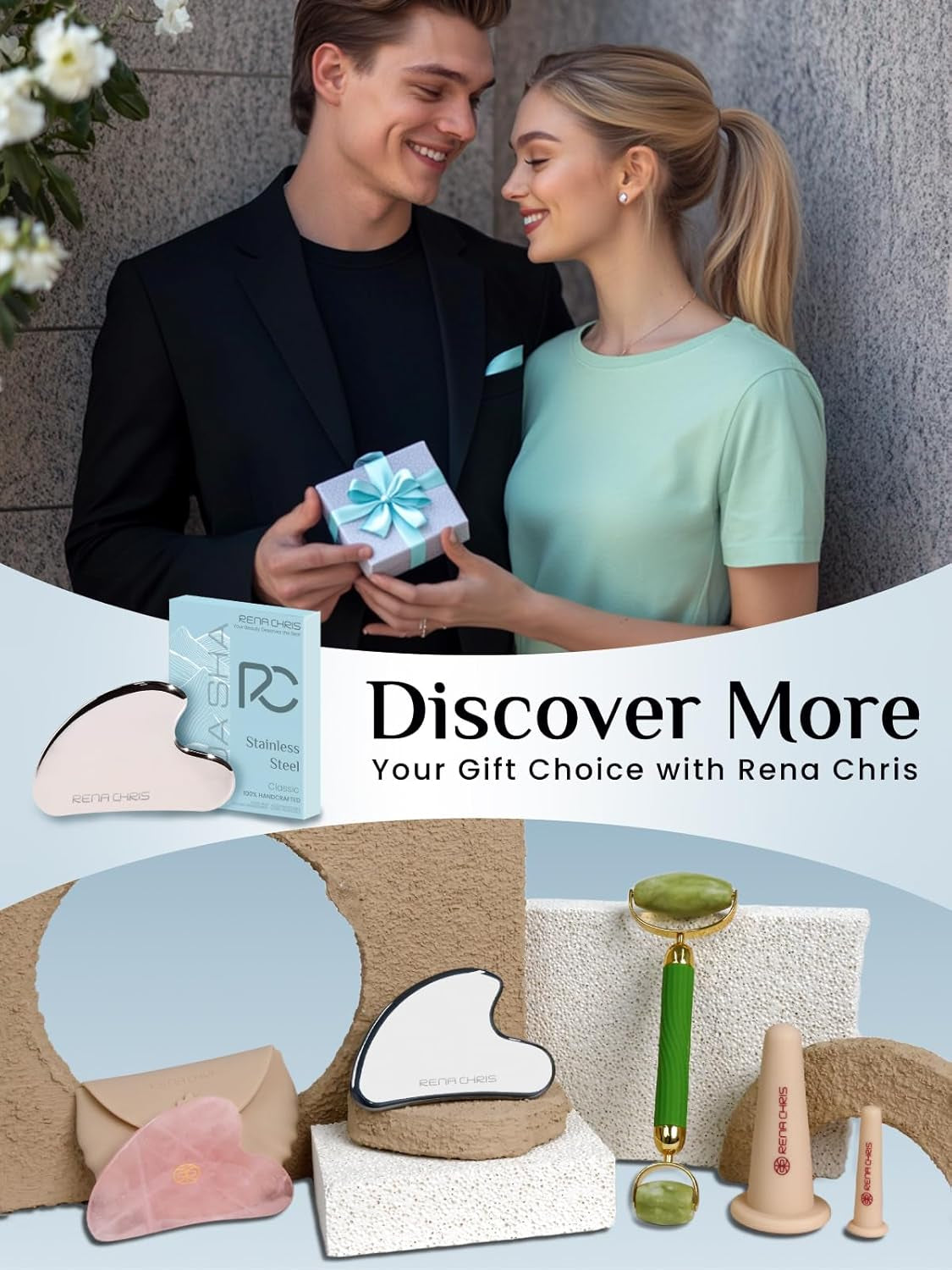 Stainless Steel Gua Sha Stone