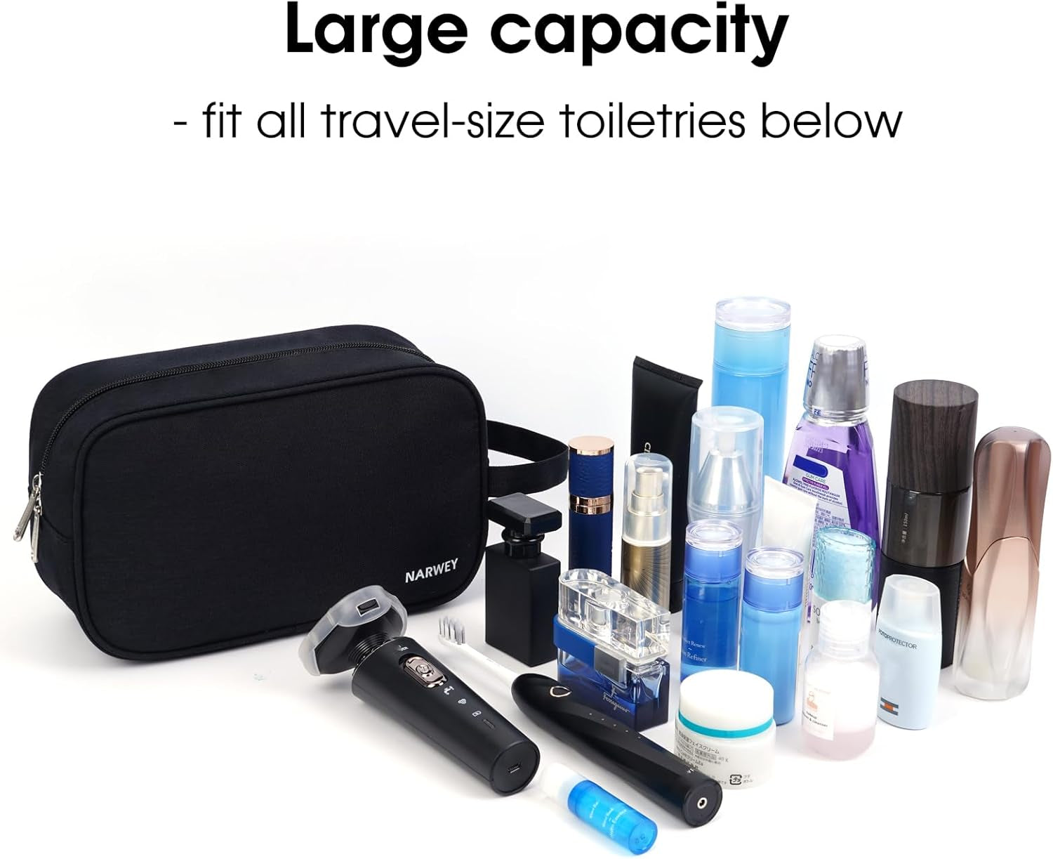 Travel-friendly toiletry Bag