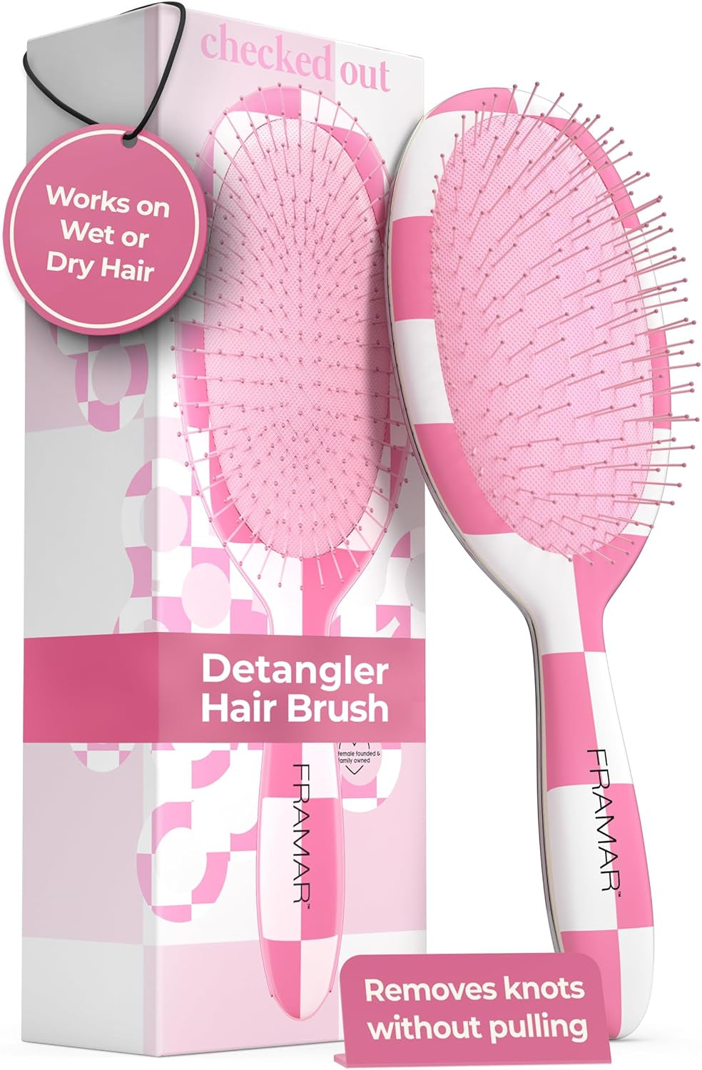 Wet Hair Brush-Detangler 