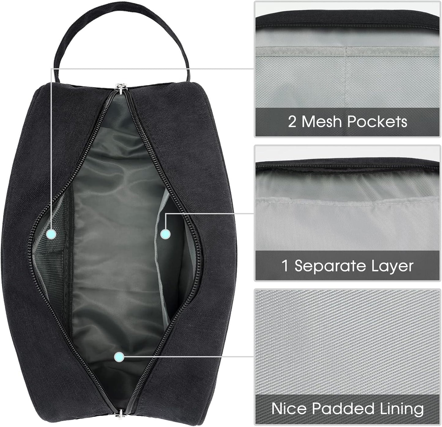 Travel-friendly toiletry Bag