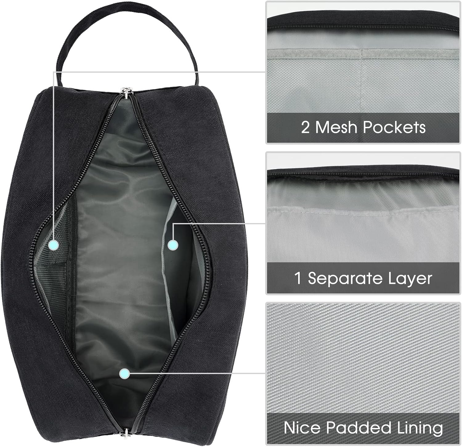 Travel-friendly toiletry Bag