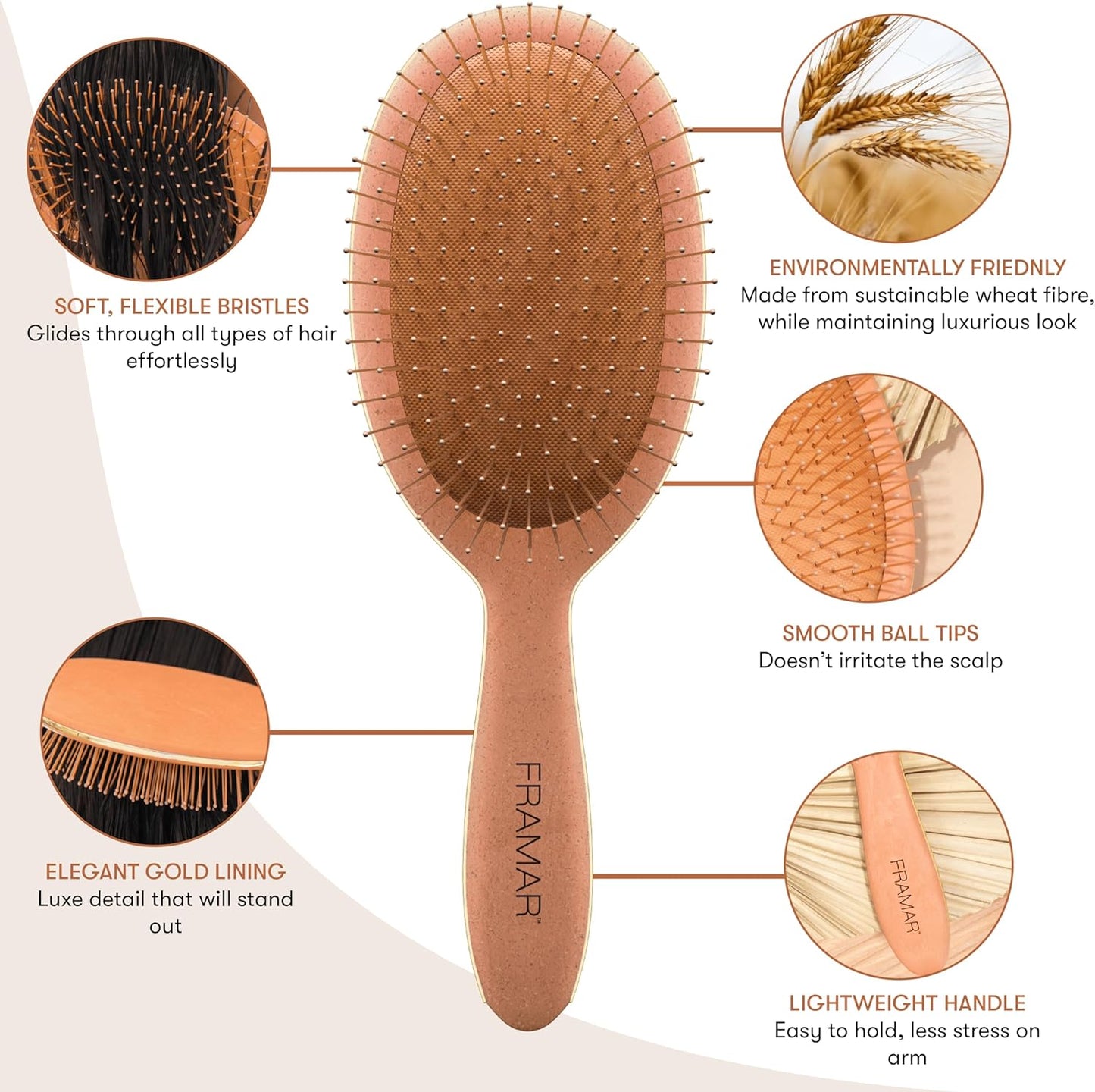 Wet Hair Brush-Detangler 