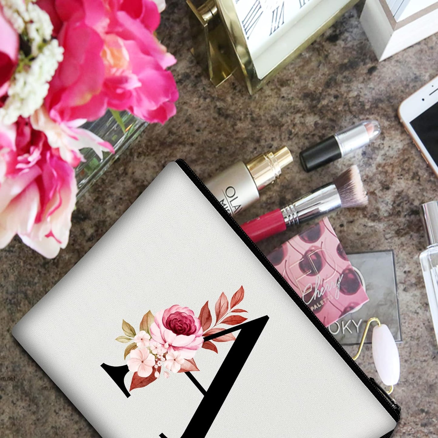 A-Z Personalized Makeup Bag