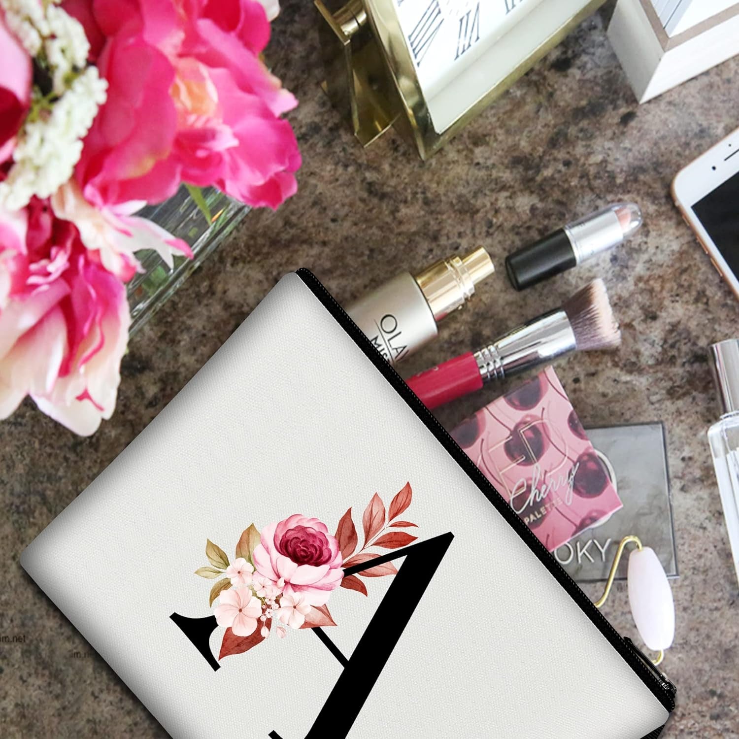 A-Z Personalized Makeup Bag
