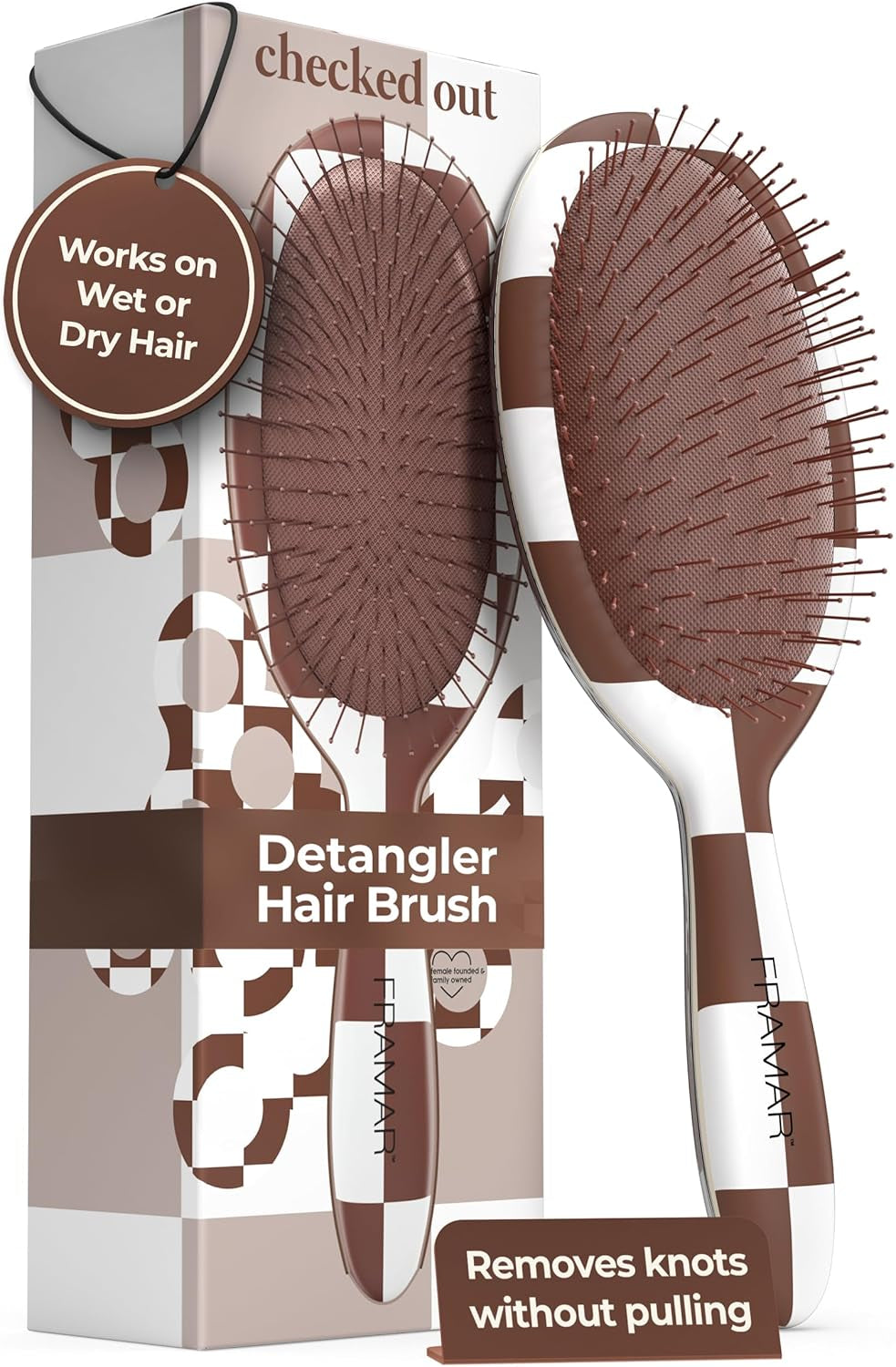 Wet Hair Brush-Detangler 