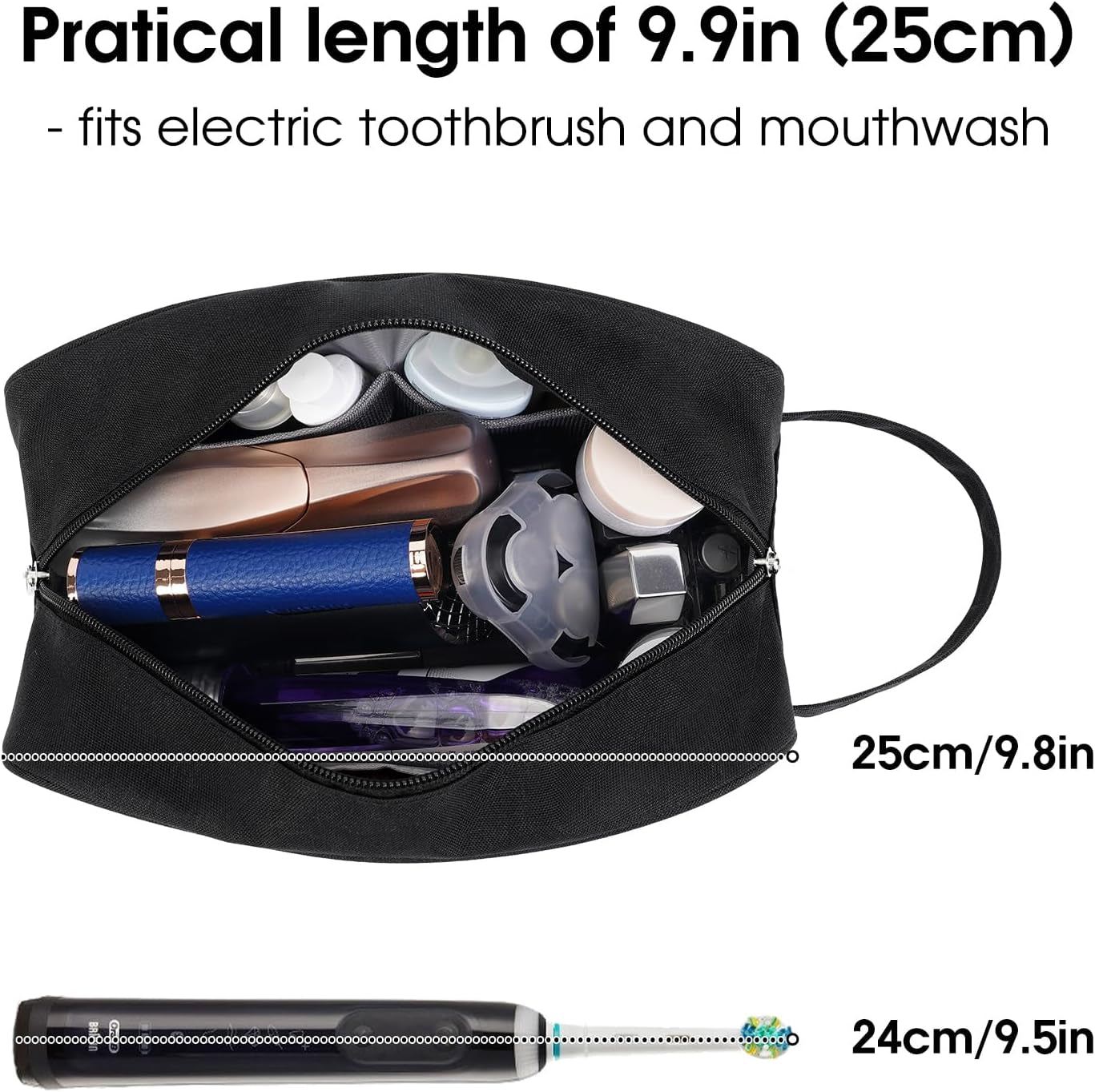 Travel-friendly toiletry Bag