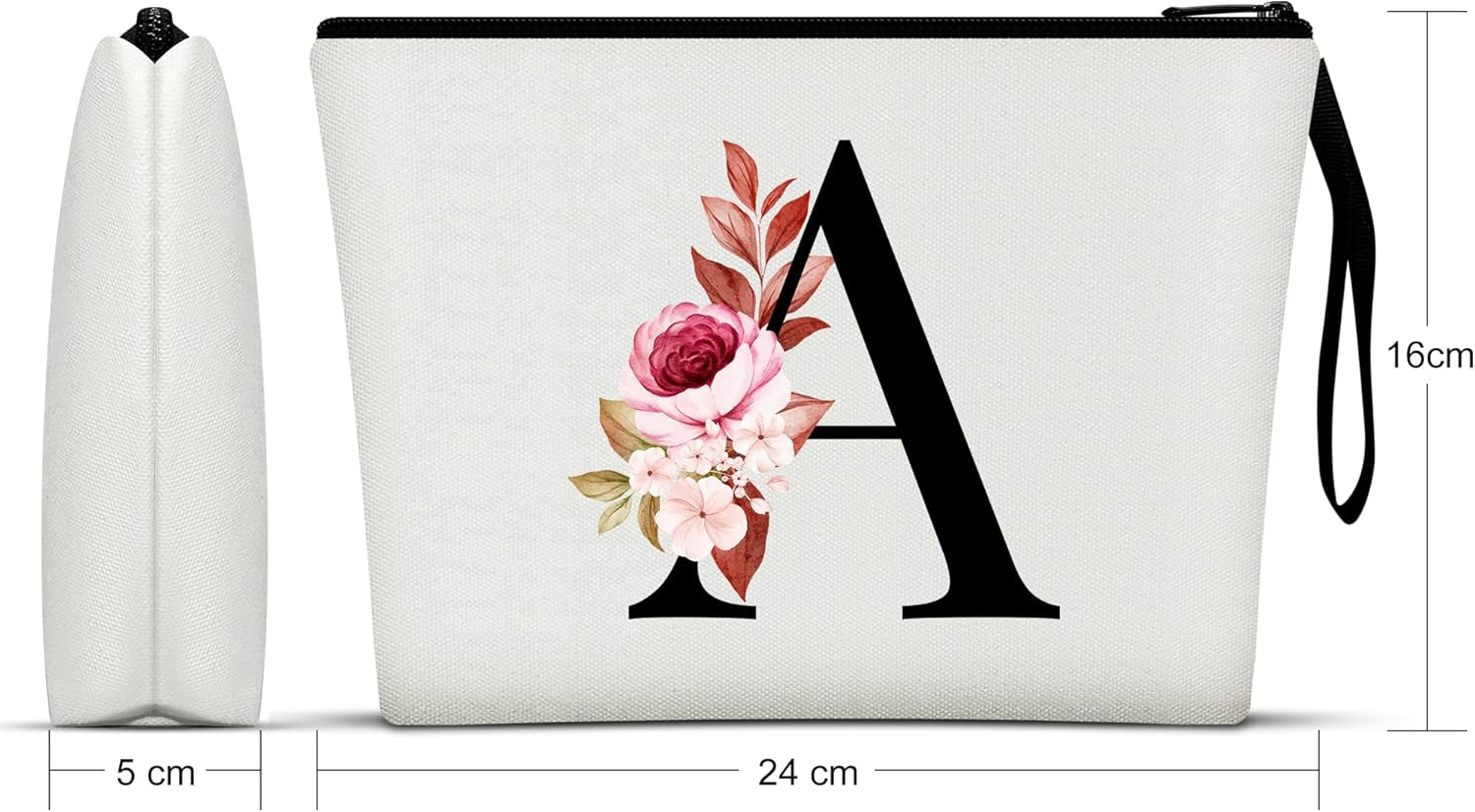 A-Z Personalized Makeup Bag