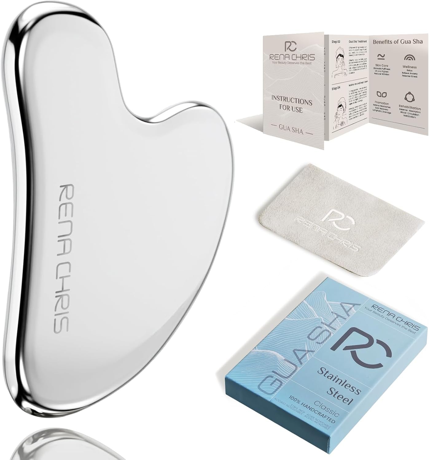 Stainless Steel Gua Sha Stone