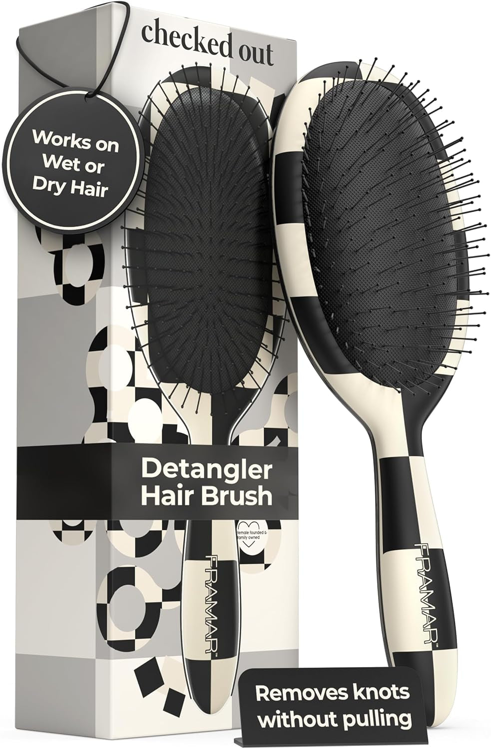Wet Hair Brush-Detangler 